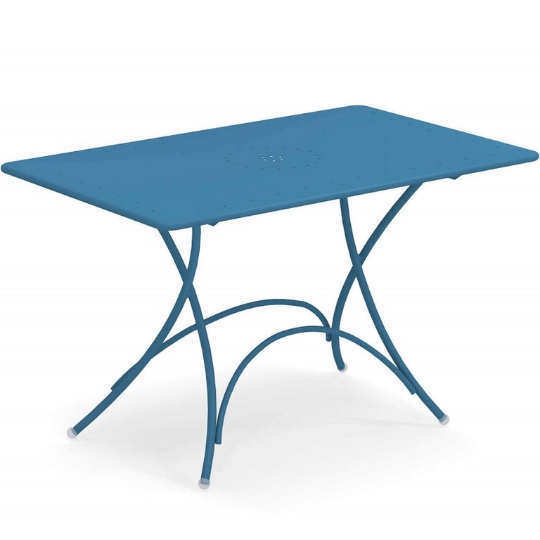Pigalle Rectangular Folding Table Emu cm. 120x76