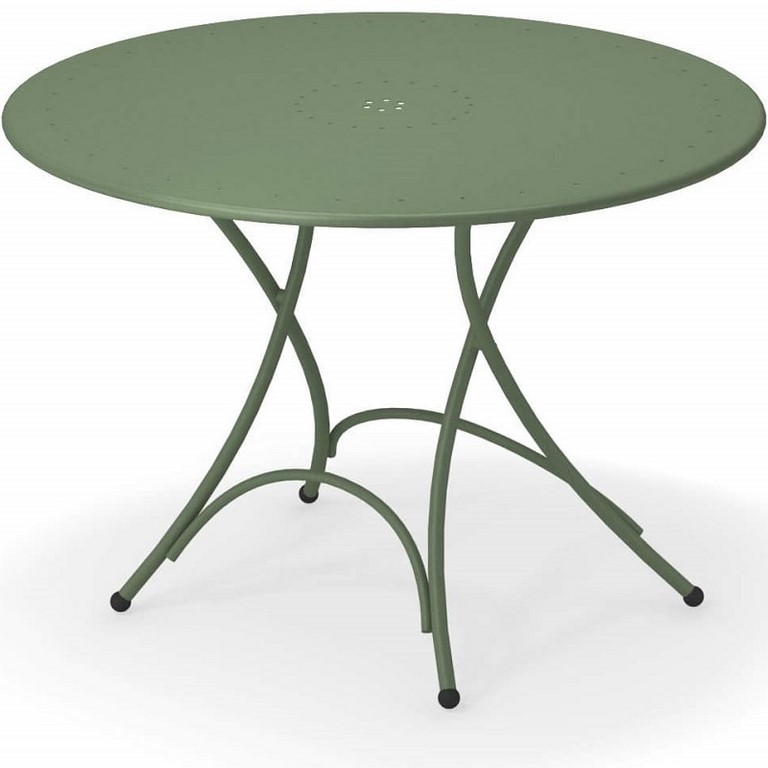 Pigalle Round Folding Table Emu Ø cm. 105