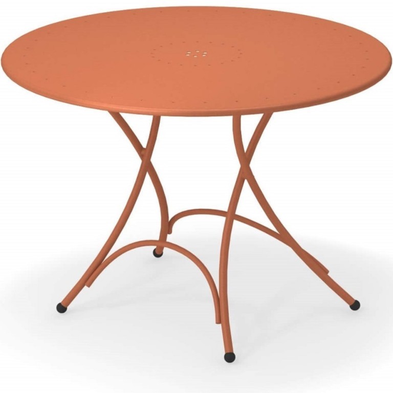 Pigalle Round Folding Table Emu Ø cm. 105