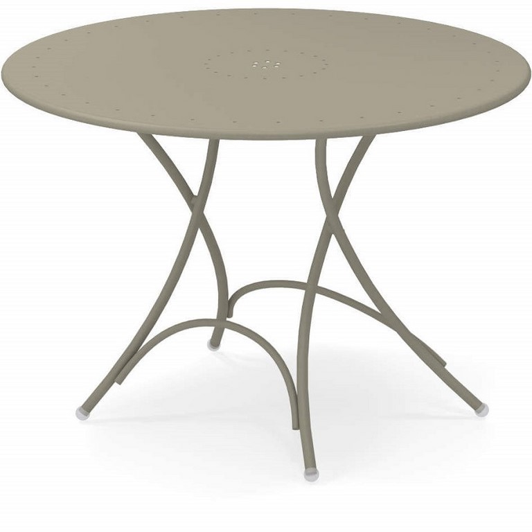Pigalle Round Folding Table Emu Ø cm. 105