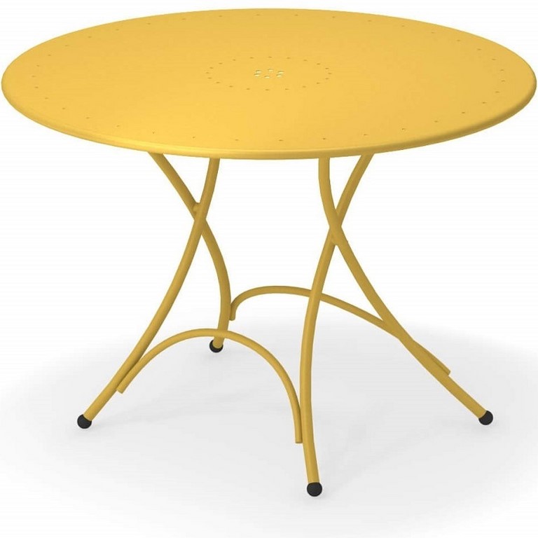 Pigalle Round Folding Table Emu Ø cm. 105