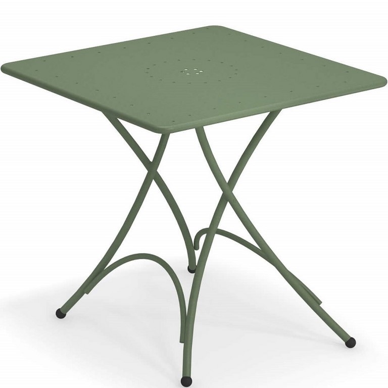 Pigalle Square Folding Table Emu cm. 76x76
