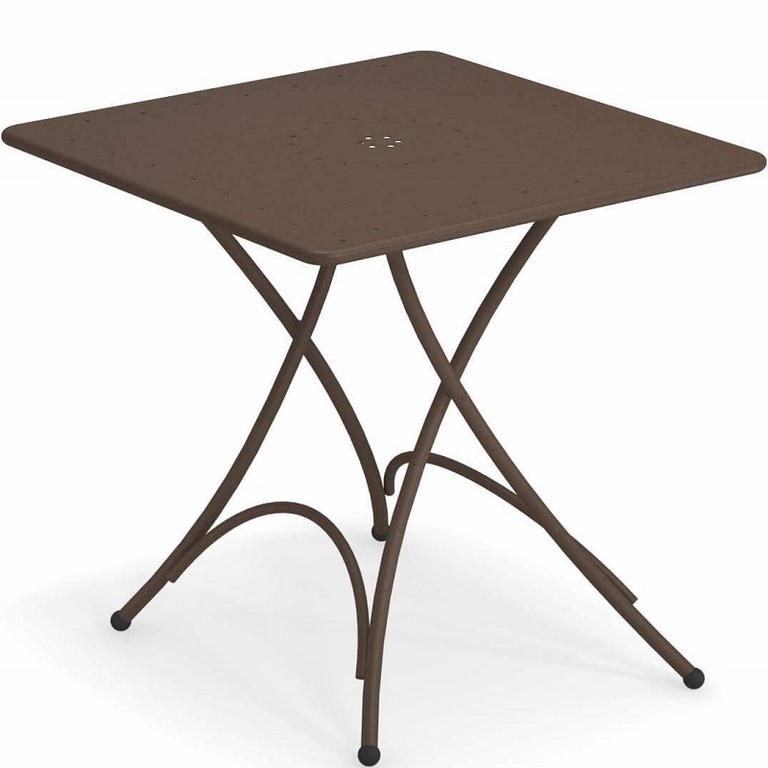 Pigalle Square Folding Table Emu cm. 76x76