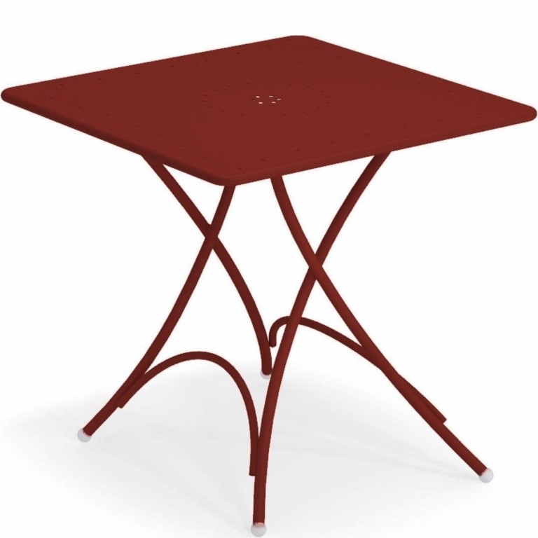 Pigalle Square Folding Table Emu cm. 76x76