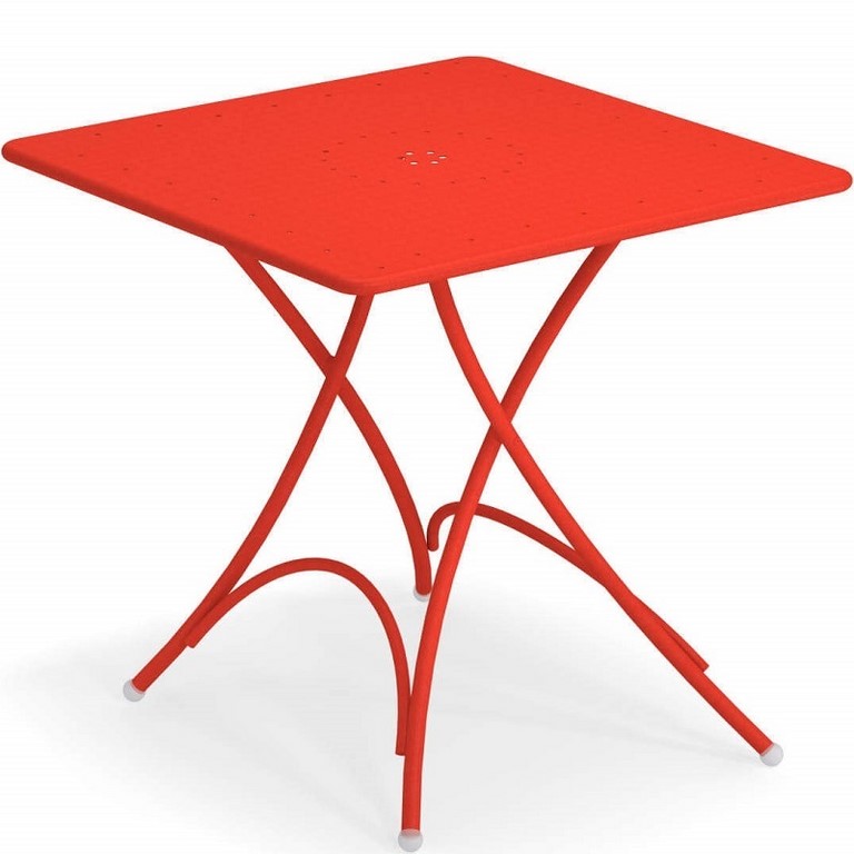 Pigalle Square Folding Table Emu cm. 76x76