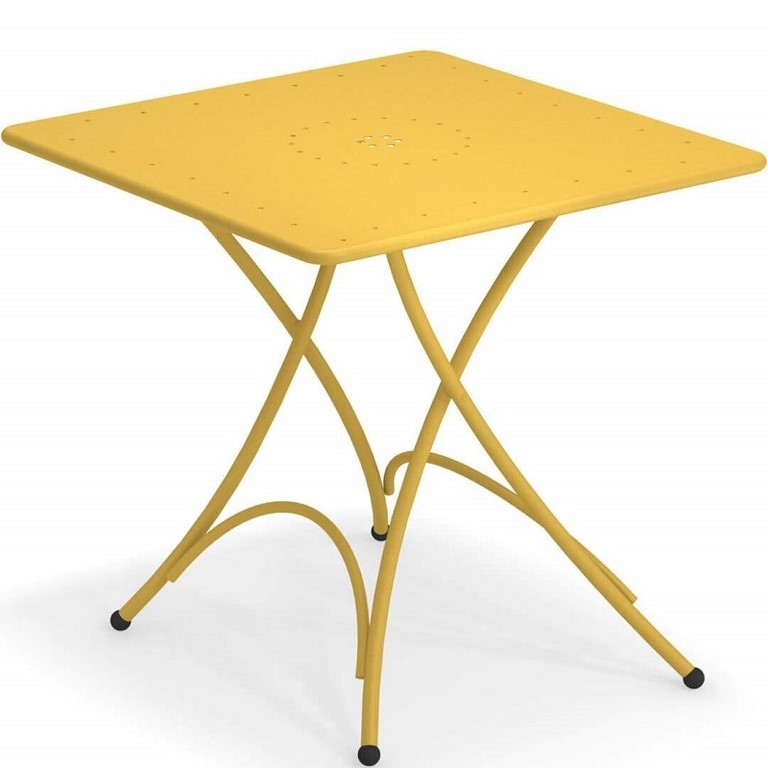 Pigalle Square Folding Table Emu cm. 76x76