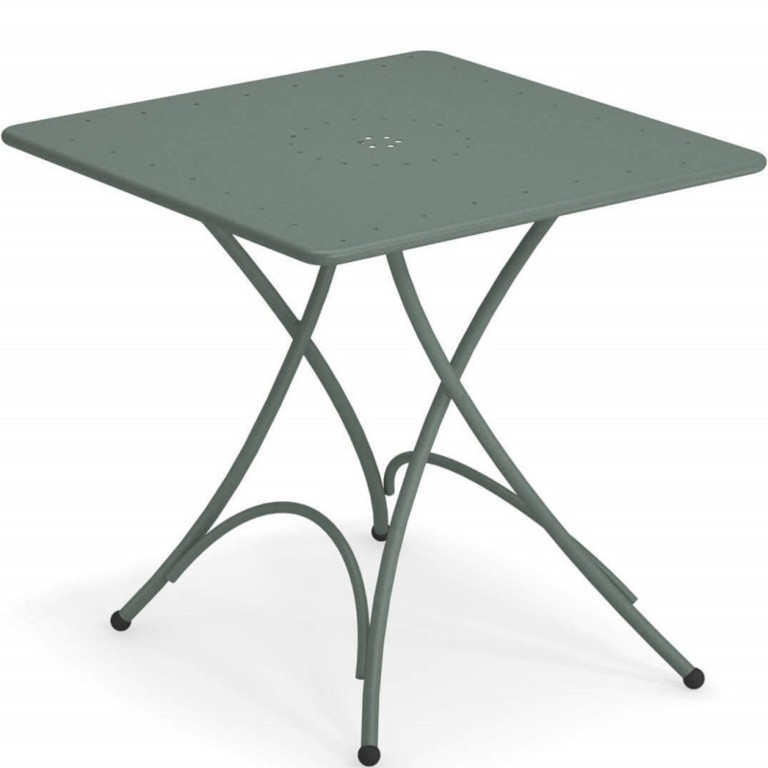 Pigalle Square Folding Table Emu cm. 76x76