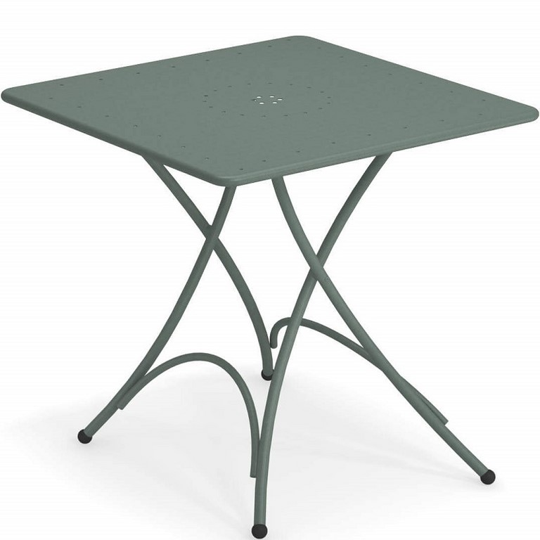 Pigalle Square Folding Table Emu cm. 76x76
