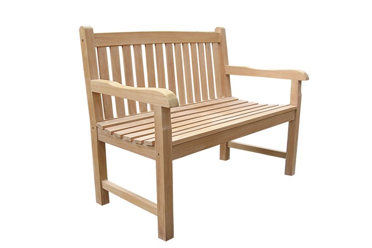 Classica 2 seat Bench teak wood Il Giardino di Legno