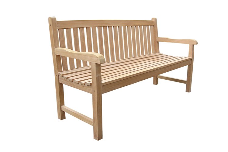 Classica 3 seat Bench teak wood Il Giardino di Legno