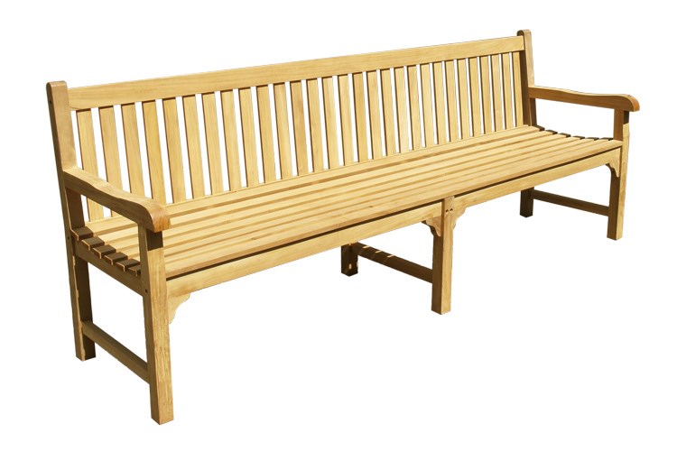 Classica 4/5 seat Bench teak wood Il Giardino di Legno