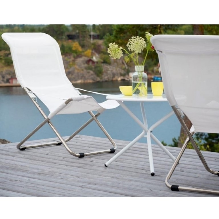 Deck Chair Fiesta Fiam Aluminium Frame