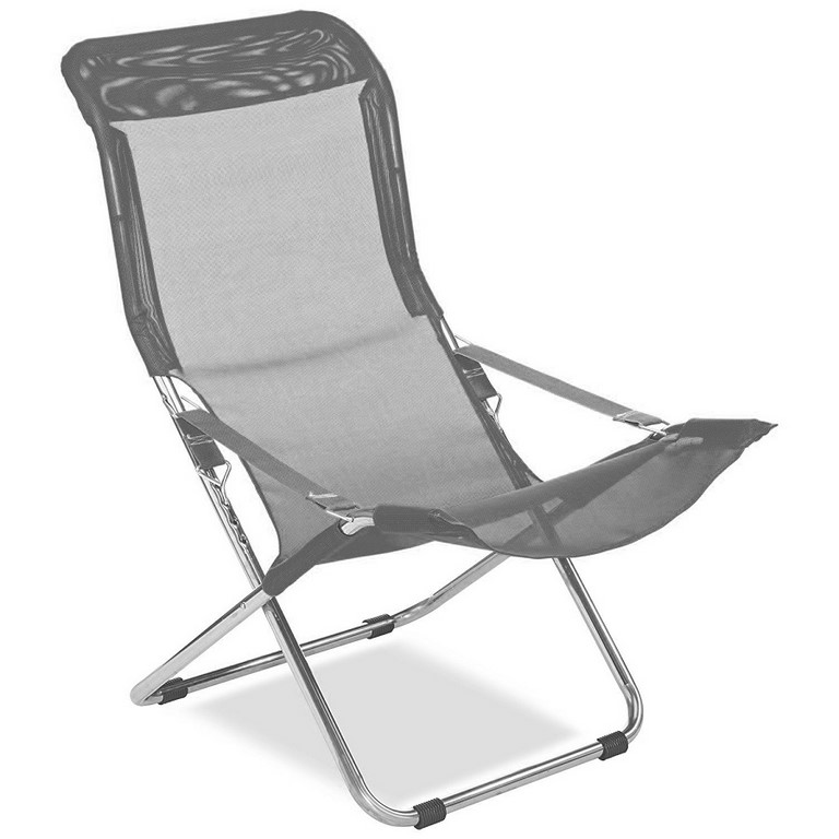 Deck Chair Fiesta Fiam Aluminium Frame
