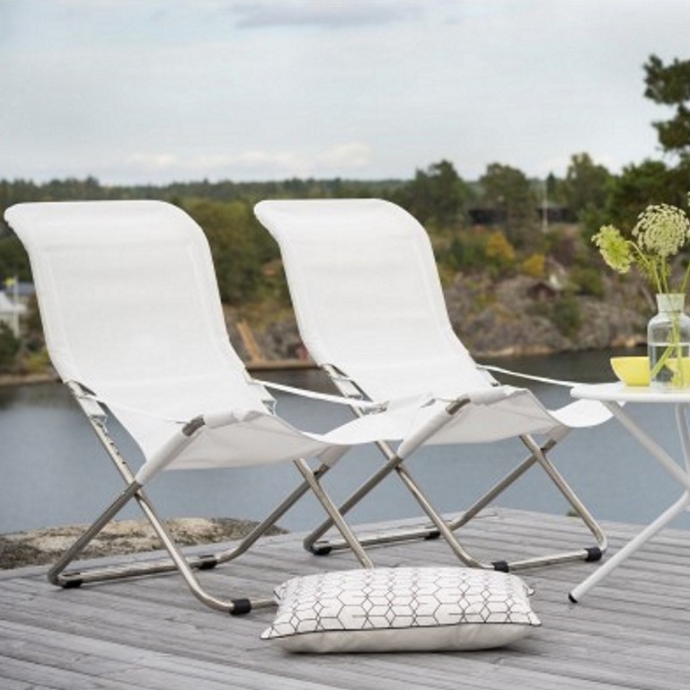 Deck Chair Fiesta Fiam Aluminium Frame