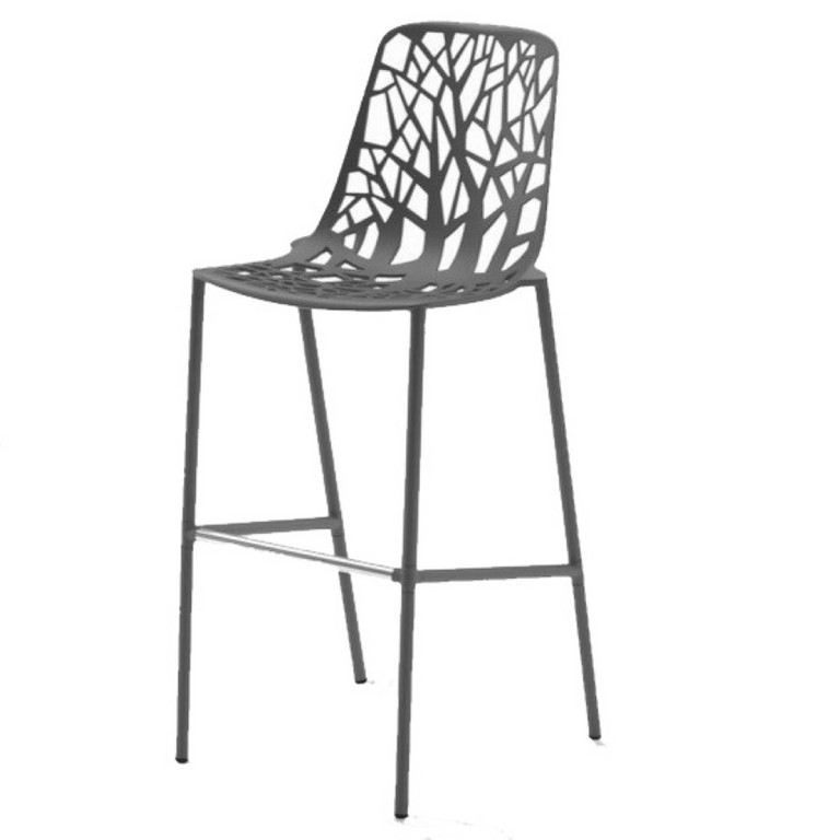 Forest Stackable Stool Low seat High Backrest Fast