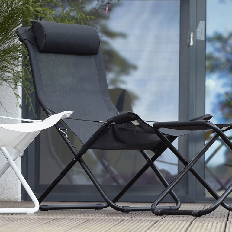 Deck Chair Fiesta Fiam Aluminium Frame Tone on Tone