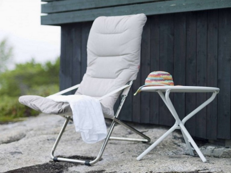 Deck Chair Softy Fiam Steel Anthracite Frame
