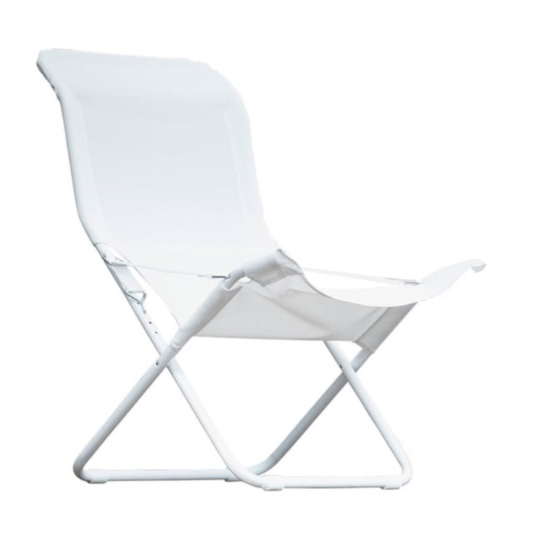 Deck Chair Fiesta Fiam Aluminium Frame Tone on Tone