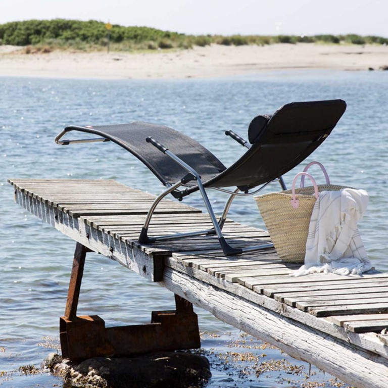 Rocking Deck Chair Samba Fiam Aluminium Frame