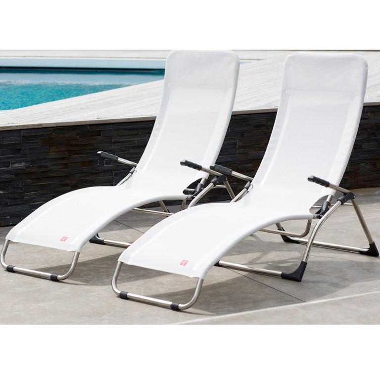 Rocking Deck Chair Samba Fiam Aluminium Frame
