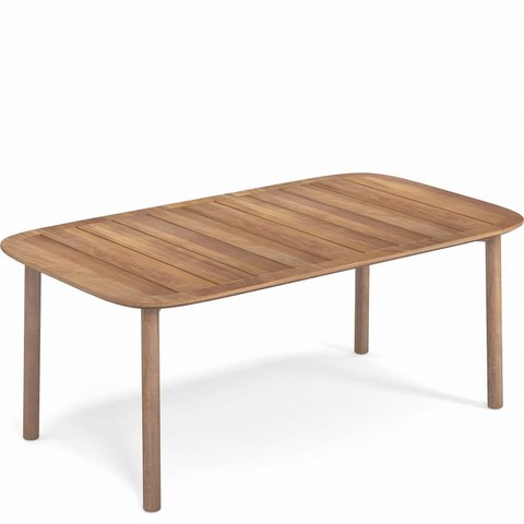Emu Twins Teak Rectangular 183 Dining Table
