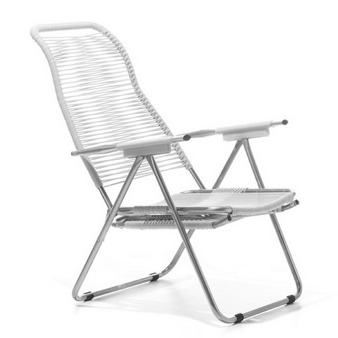 Deck Chair Spaghetti Fiam Aluminium Frame