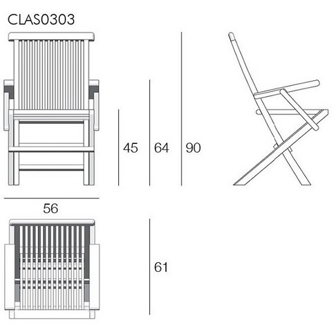 Il Giardino di Legno Teak chairs and  armchairs