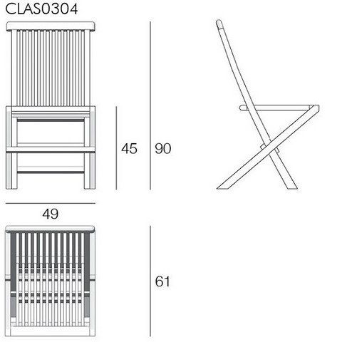Il Giardino di Legno Teak chairs and  armchairs