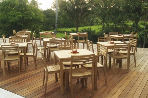 Tables  Dehors Teak Wood Giardino di Legno