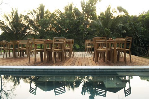 Tables  Dehors Teak Wood Giardino di Legno