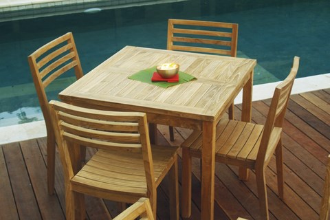Tables  Dehors Teak Wood Giardino di Legno