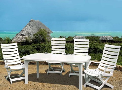 Locarno Rovergarden tableAscona Folding Armchair - Deck-Chair Rovergarden