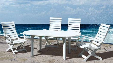 Ascona Folding Armchair - Deck-Chair Rovergarden
