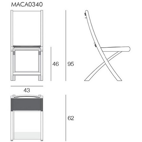 Il Giardino di Legno Teak chairs and  armchairs