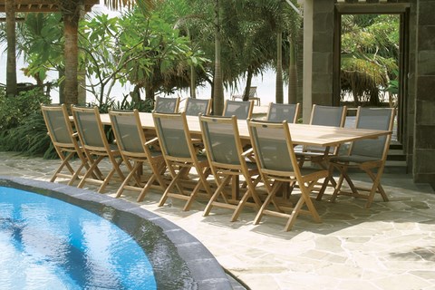 Macao Foldable Chair Il Giardino di Legno