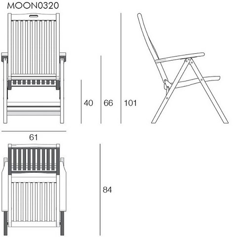 Il Giardino di Legno Teak chairs and  armchairs
