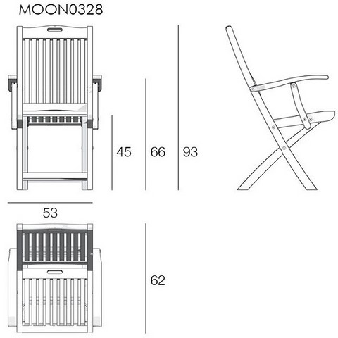 Il Giardino di Legno Teak chairs and  armchairs