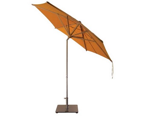 Decentralised and central pole umbrellas