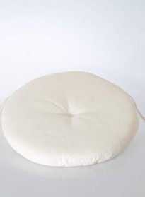 Thin-round outdoor cushion