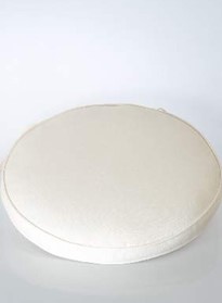 Thick round outdoor cushion
