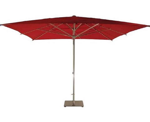 Decentralised and central pole umbrellas