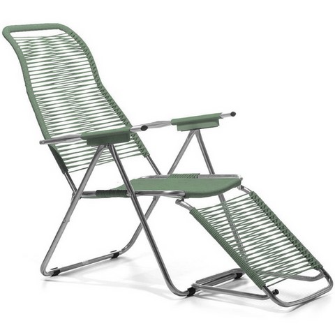 Deck Chair Spaghetti Fiam Aluminium Frame