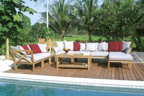 Savana Low Table teak wood