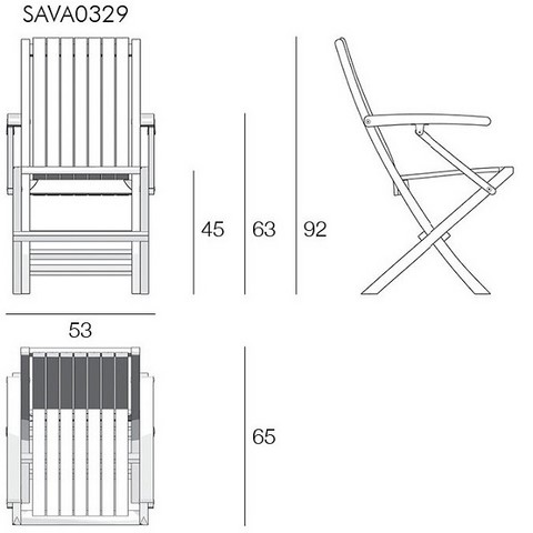 Il Giardino di Legno Teak chairs and  armchairs
