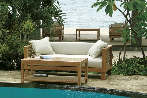 Savana Low Table teak wood