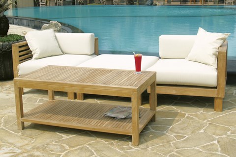 Savana Low Table teak wood