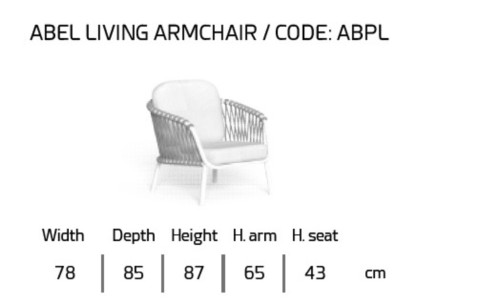 Talenti Abel dining armchair