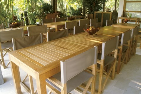 VENEZIA Rectangular Table Teak Wood Giardino di Legno