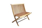 Bristol 2 seat foldable Bench teak wood Centro Mobili Giardino