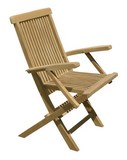 Bristol Foldable Armchair Il Giardino di Legno